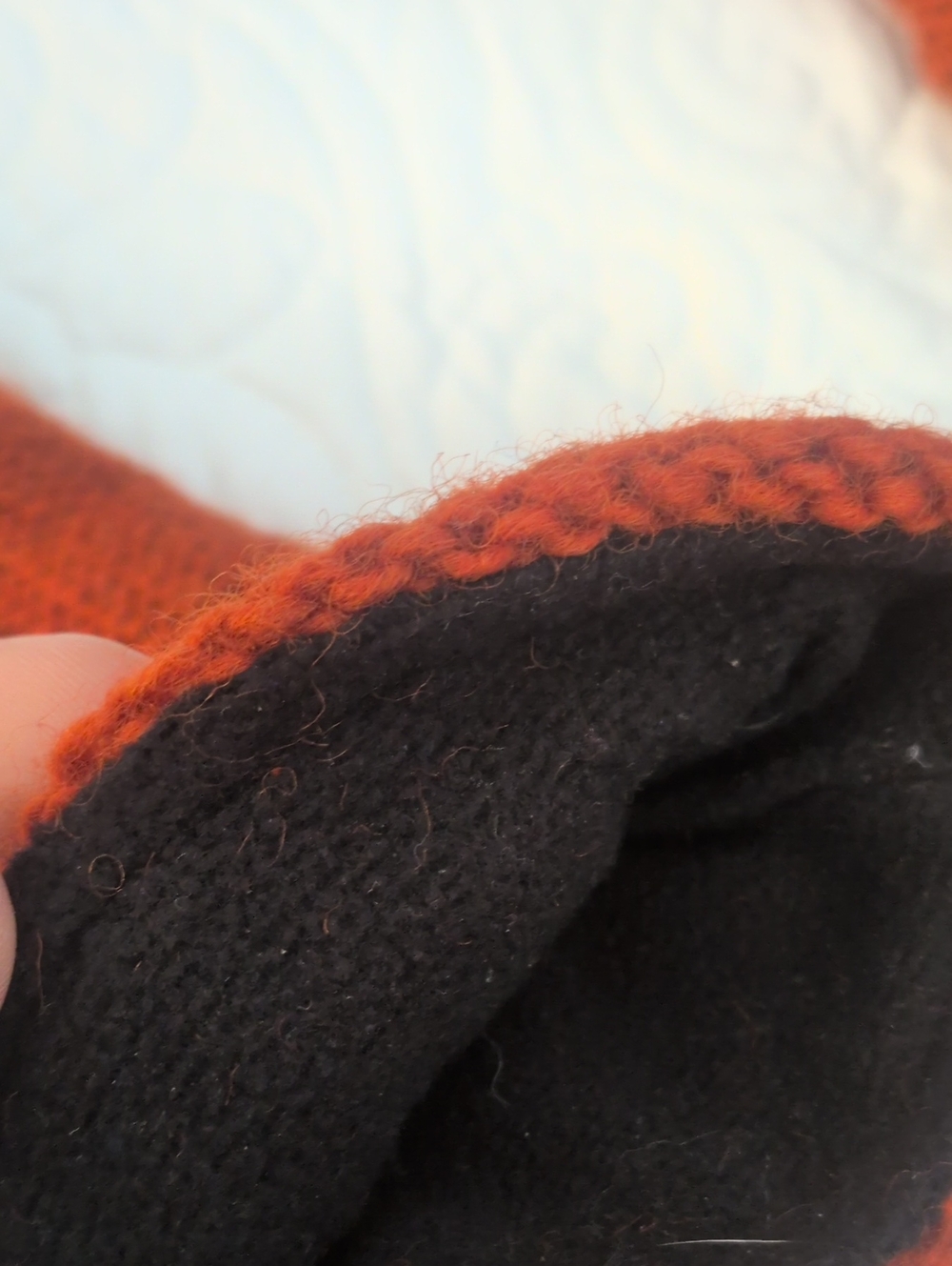 Fleece Lined Fingerless Gloves - Picture 6 of 9